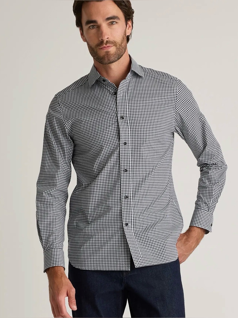 Quince Organic Cotton Stretch Poplin Dress Shirt